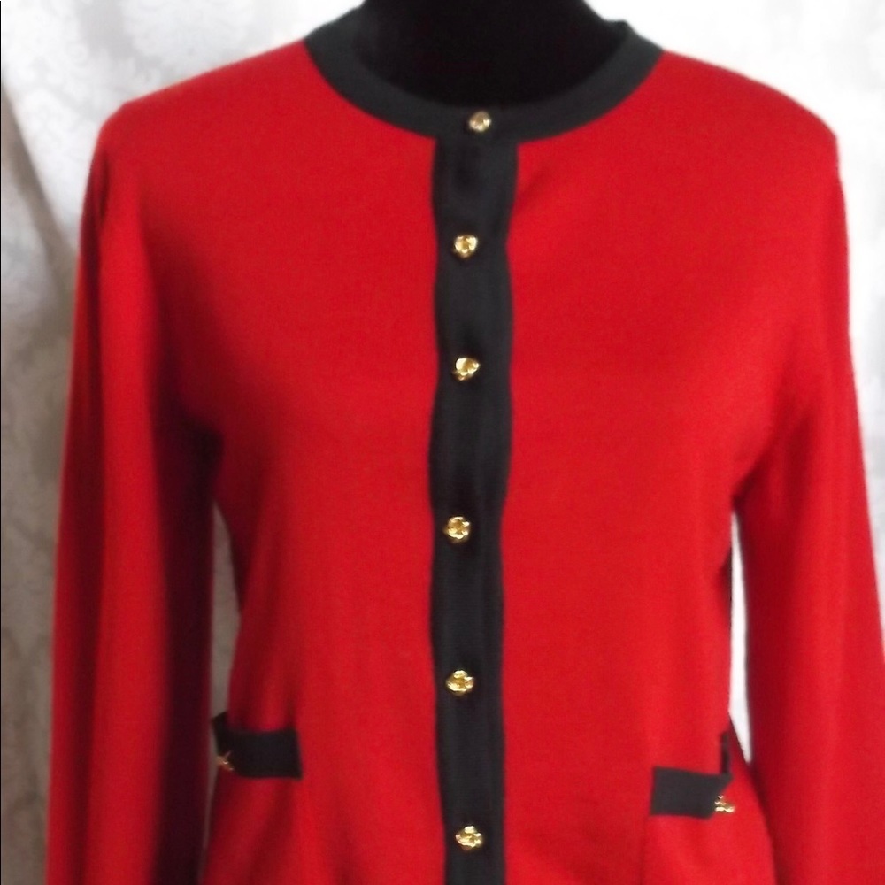 Vintage Saks Fifth Avenue “The Works” cardigan